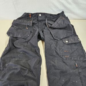 (34,S) Scruffs T51789 Worker Plus Trouser Black 34W Short Leg
