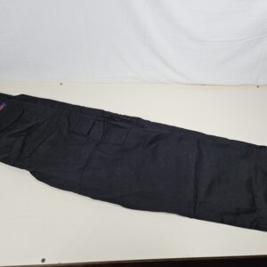 Lee Cooper Mens Heavy Duty Easy Care Multi Pocket Work Safety Classic Cargo Pants Trousers, Black, Size 32" Waist, Short 29" Leg