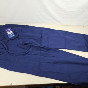 Sivvan Women's Scrubs Drawstring Cargo Pants, Navy, Medium, S8200