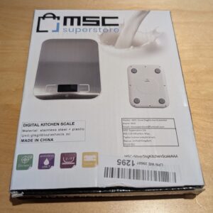 Kitchen Scales MSC Digital Electronic Coffee Weighing Scale 