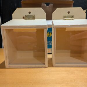 Baker Ross AV441 Wooden Squirrel Feeders - Pack of 2, Multip