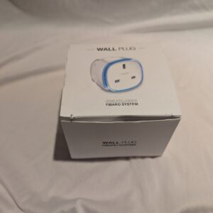 FIBARO Wall Plug/Z-Wave Plus Wireless Smart Socket, Type G, FGWPG-111, White