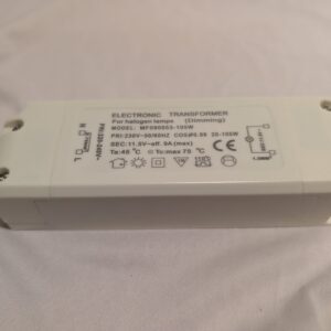 Electronic transformer 230V(AC) to 12V(AC) 20-105W,overload protection for halogen transformers,dimmable for halogen lamps