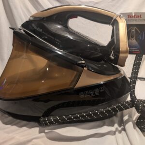 Tefal Pro Express Vision GV9822G0 Anti-Scale Steam Generator Iron, Smart LED Light, 750g/min Steam Boost, 9 Bar Pressure, Horizontal and Vertical Steaming