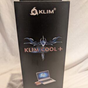 KLIM Cool + Laptop Cooler Laptop in Metal - The Most Powerful - Air Vacuum USB for Immediate Cooling