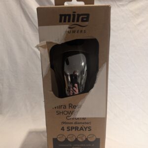 Mira Showers Response Shower Head Handheld 4 Spray Shower Head Chrome 2.1605.106