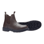 (UK8) Blackrock Workwear Steel Toe Cap Dealer Boots (Brown)
