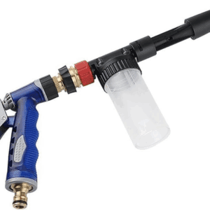 NUZAMAS High-Pressure Spray Gun Foamer – Adjustable 2-in-1 Foam Sprayer for Car Washing, Window Cleaning, and More