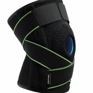 (XL) Bodyprox Knee Brace with Side Stabilizers Patella Gel Pads for Knee Support