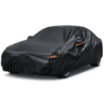 (no bag) Kayme 7 Layers Car Cover Waterproof Breathable, Outdoor Full Cover Rain Sun UV Dust All Weather Protection, Universal Fit Jaguar XF, BMW 6 7 Series, S-class, Audi A7 A8, S90 Etc. (490 To 530cm) 3XXL