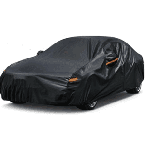 (no bag) Kayme 7 Layers Car Cover Waterproof Breathable, Outdoor Full Cover Rain Sun UV Dust All Weather Protection, Universal Fit Jaguar XF, BMW 6 7 Series, S-class, Audi A7 A8, S90 Etc. (490 To 530cm) 3XXL