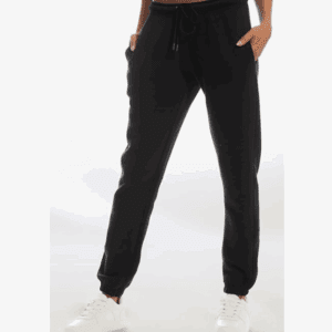 (L) Light & Shade LSLPNT006 Ladies Soft Touch Loungewear Sweatpants Joggers Jogging Pants Bottoms Black