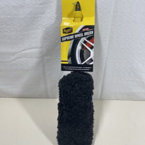 Meguiar's X1901EU Supreme Microfibre Wheel Brush, Large, Completely Safe Wheel Cleaning