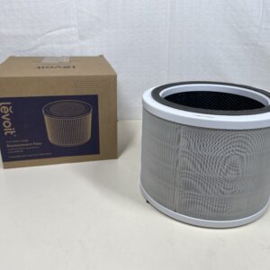 LEVOIT Core 200S-RF Genuine Air Purifier Filter, 3-in-1 HEPA, High-Efficiency Activated Carbon, White, Suitable for Core 200S