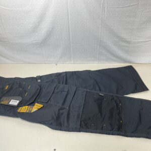 DEWALT Men's Dewalt Pro Tradesman Work Trousers - Cargo Trousers, 32W x 29L Inch, Black, UK