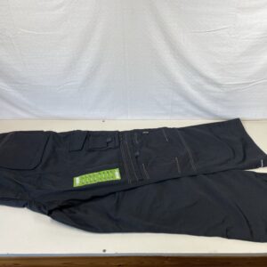 Apache Workwear Men's Work Trousers | APKHT Polycotton Holster Trousers | Black 40W 33L | Cordura Side Cargo Pocket | Low Rise Comfort Waist | Reinforced Hem Knee Pad and Phone Pocket