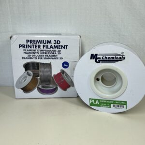 MG Chemicals - SUPER GLOW NATURAL - PLA, 2.85 mm, 1 KG Spool - PREMIUM 3D PRINTER FILAMENT