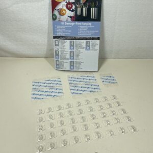 Command Clear Mini Light Clips, 45 Clips, 54 Strips - Easy to Open Packaging, Decorate Damage-Free