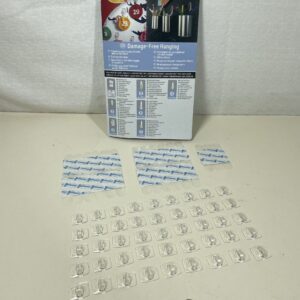 Command Clear Mini Light Clips, 45 Clips, 54 Strips - Easy to Open Packaging, Decorate Damage-Free