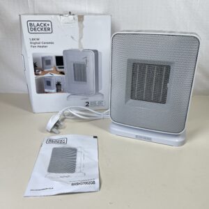 BLACK+DECKER BXSH37002GB 1.8KW Digital Ceramic Fan Heater