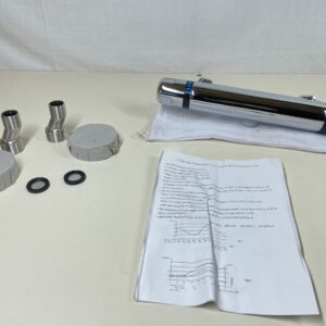 Chrome Thermostatic Shower Mixer, Uten Wall Mounted Shower Mixer Valve Anti Scald Tap, Hot & Cold Water Mixer Intelligent Constant Temperature