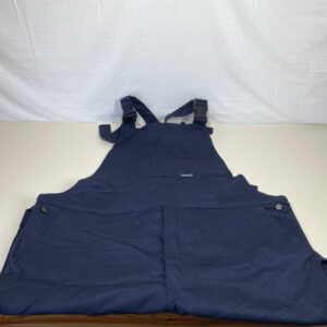 Portwest C881 Men's Workwear Adjustable Cotton Bib and Brace Overalls Navy, XXL