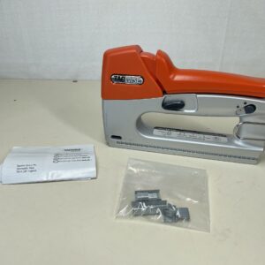 Tacwise 0806 Z3-140 Heavy Duty Metal Staple Nail Gun with 200 Staples, Uses Type 140 Staples and Type 180 Nails