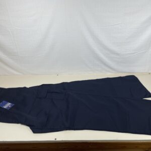 Lee Cooper Men's Classic Multi Pocket Cargo Work Trousers Easy Care Safety Trousers - Waist 40, Navy / LCPNT205