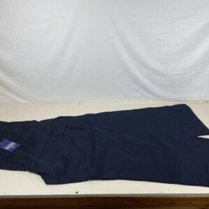 Lee Cooper Men's Classic Multi Pocket Cargo Work Trousers Easy Care Safety Trousers - Waist 40, Navy / LCPNT205