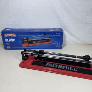 Faithfull FAITLC300 Wall and Floor Tile Cutter 300mm (12in) square, 210mm diagonal, 10mm thick cutting capacity