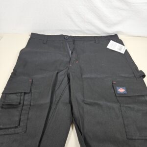 (W34) Lee Cooper LCSHO806 Mens Multi Pocket Work Safety Pants Cargo Shorts, Black, Size 34