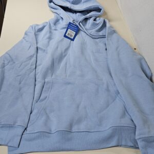 RIPT Men's Plain Long sleeve Hoodie (Cashmere Blue, Small), Soft Touch Hooded Loungewear Sweatshirt Top, RCSWT763
