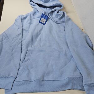 RIPT Men's Plain Long sleeve Hoodie (Cashmere Blue, Small), Soft Touch Hooded Loungewear Sweatshirt Top, RCSWT763