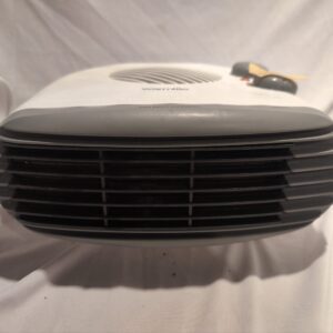 Warmlite WL44004 Portable Flat Fan Heater with 2 Heat Settings and Overheat Protection, 2000W, White