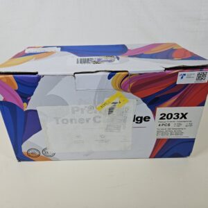 GPC Image 203X Compatible Toner Cartridges Replacement for HP 203X 203A CF540X Compatible with Color Laserjet Pro MFP M281fdw M281fdn M280nw M254dw M254nw M254dn(Black Cyan Magenta Yellow, 4-Pack)