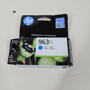 HP 963 XL 3JA30AE Original High Capacity Cartridge, 2000 Pages, Compatible with HP OfficeJet Pro 9010 and 9020 Inkjet Printers, Black