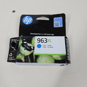 HP 963 XL 3JA30AE Original High Capacity Cartridge, 2000 Pages, Compatible with HP OfficeJet Pro 9010 and 9020 Inkjet Printers, Black