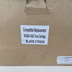 W1420A 142A Toner Black 2 pack (with chip)
