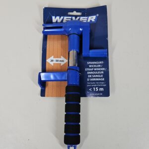Weyer 707790 Tie Down Strap Winder 33.5 x 15.8 x 3.5 cm Blue