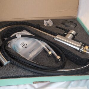 FORIOUS Kitchen Taps, Kitchen Taps Mixer with High Arc Spout Swivels 360Â° Single Handle Two Spray Function, Pull Down 26in Flexible Hose, Brushed Nickel