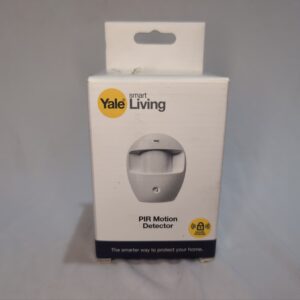 Yale EF-PIR Easy Fit SR & EF Alarm Accessory PIR Motion Detector, White, DIY Friendly, Motion Activated, Compatible with SR & EF Alarms Only, 868MHz technology