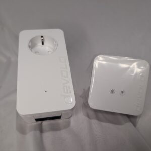 (EU Plugs) Devolo dLAN 550 WiFi Starter Kit (500Mbit, pack of 2 Kit, Powerline + WLAN, 1xLAN)
