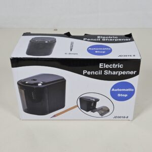 Electric Pencil Sharpener, DMOPRDNB Automatic Pencil Sharpener with Durable Helical Blade to Fast Sharpen for Classroom Office Outdoor Paint Sketching