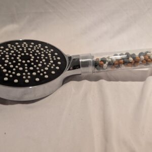 YEAUPE Shower Head and Hose with Filter - High Pressure Shower Head with 1.5M Hose Powerful Flow Showerheads for Low Pressure Hard Water Filter Shower Hose and Head Water Saving Shower Head 6 Modes