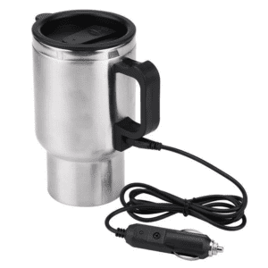 12V 450ml Compact Electric Car Lighter Kettle Boiler Mug Heating Cup Coffee Tea Car Cup Mug