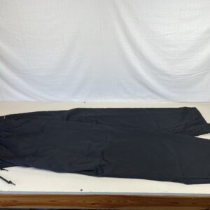 Portwest Drawstring Trousers, Trouser Length: Regular , Color: Black, Size: 4XL, C070BKR4XL