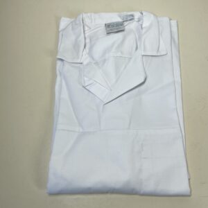 Whites Chefs Clothing - Unisex Bakers Shirt, White, M / Med / Medium, Chest Size: 36-38 inch Bakers Uniform, Reflects Heat Away from the Body, A102-S