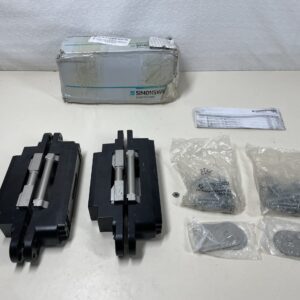 Simonswerk 5 400695 0 12602 Door Hinge TECTUS TE 540 3D A8 Concealed for Blunt Doors Stainless Steel Effect Pack of 2 Silver