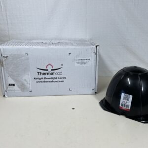 Thermahood TH001 Pack of 10 - Airtight Downlight Covers for Over Recessed Lights and Downlights - Energy Efficient, Black, 190 x 190 x 140mm