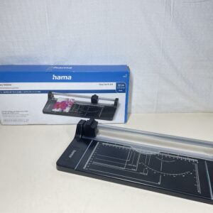 Hama 8206 "Easy Cut R 320" Rotary Trimmer / Cutter (32cm maximum size), A4, Black